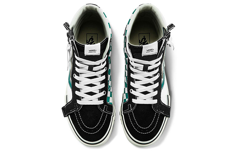 Vans SK8-HI Reissue Cap Skate Shoes Black/Green VN0A3WM1604