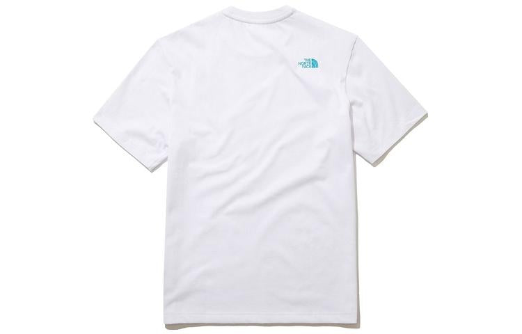THE NORTH FACE Printing Small Logo Short Sleeve Couple Style White NT7UL13D