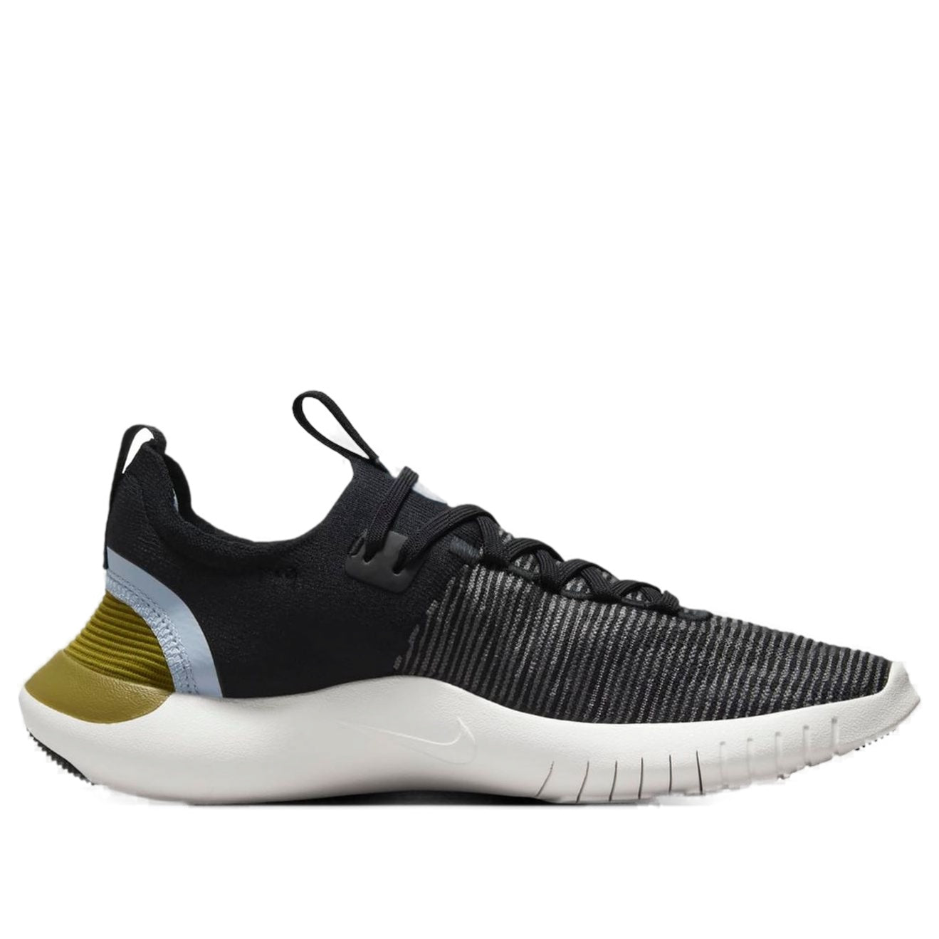 (WMNS) Nike Free RN Next Nature 'Black Soft Yellow' DX6482-006