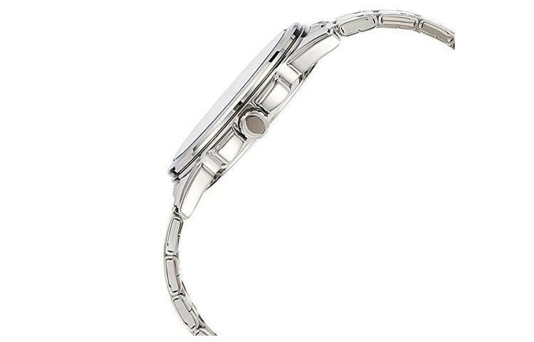 CASIO STANDARD Steel Band Men's White Stainless Steel Strap White Dial Mens White Analog MTP-1314D-7A