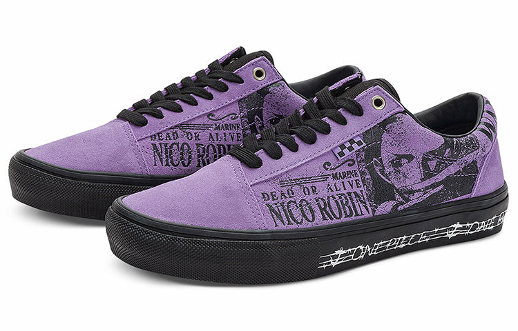 Vans One Piece x Skate Old Skool 'Nico Robin' VN0A5FCBPRP