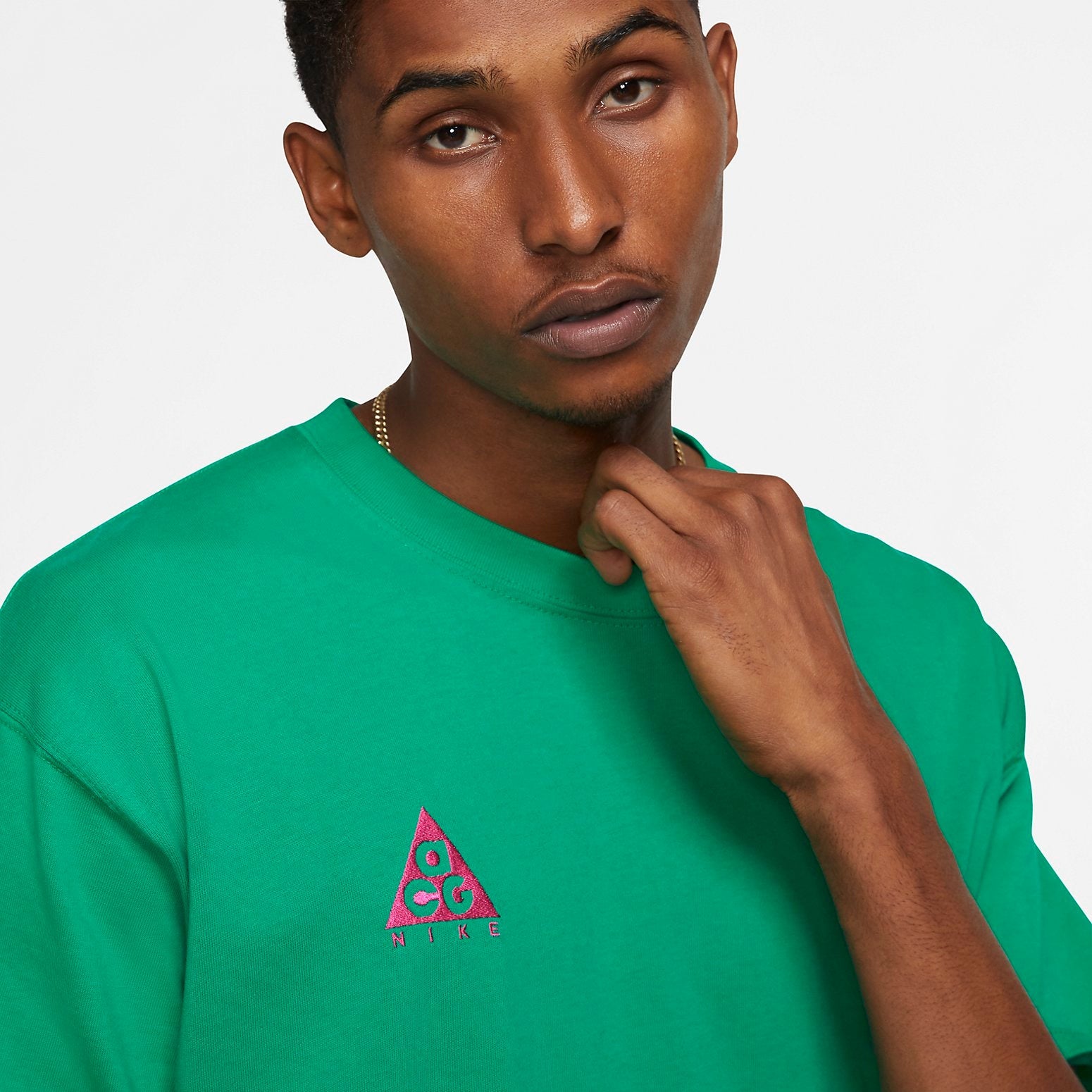Nike NRG ACG Logo Tee 'Lucid Green' BQ7342-320