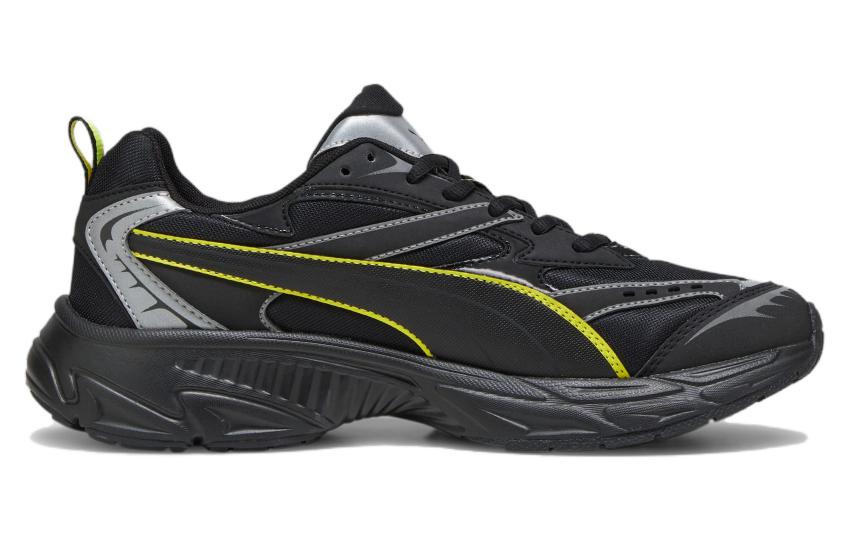 PUMA Morphic Reflective 'Black Yellow Burst' 393646-02