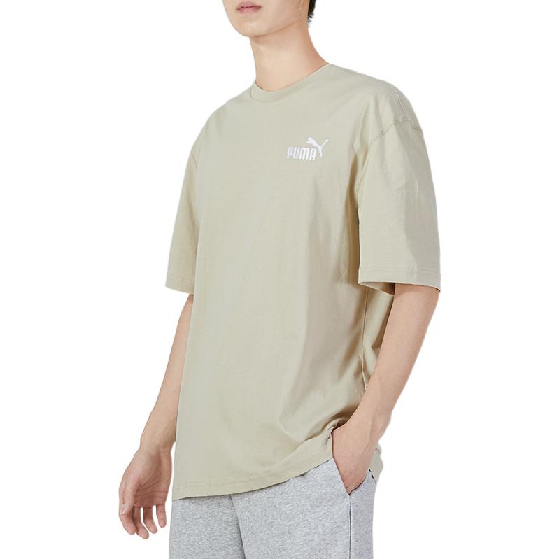 PUMA Ess+ Relaxed Tee 'Beige' 849529-64