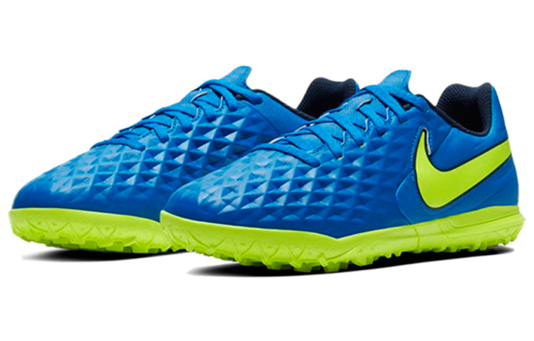 (GS) Nike JR Legend 8 Club TF Turf 'Soar Volt Midnight Navy' AT5883-474