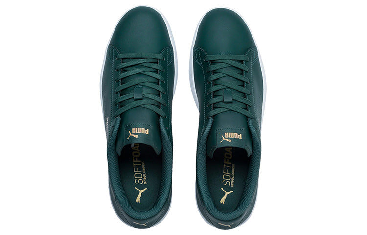 PUMA Smash V2 L Perf Green/White 365213-09