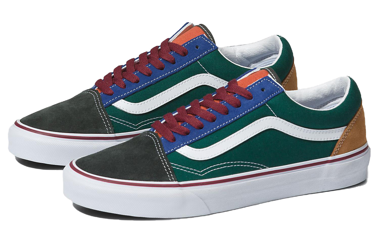 Vans Old Skool Color Mix 'Green Brown Blue' VN0A4BW2448