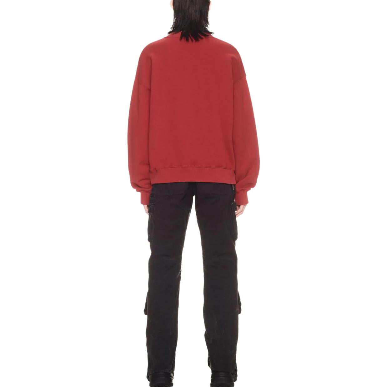 Off-White Give Me Space Sweatshirt 'Red' OMBA054F23FLE0022928