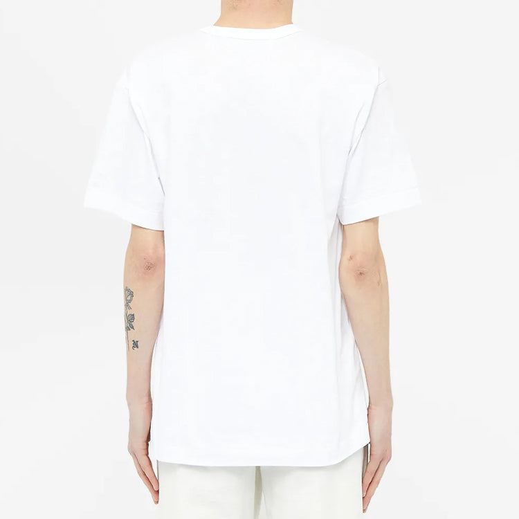 COMME des GARCONS PLAY Blue Eyes Logo Tee 'White' P1-T086-1