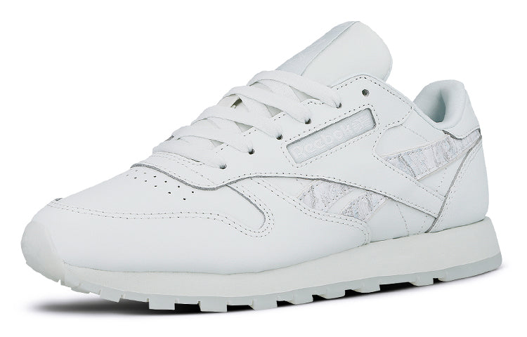 (WMNS) Reebok Classic Leather Low Tops Wear-resistant White CN7413