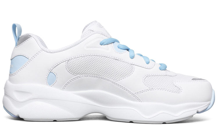 (WMNS) Skechers D'Lites Daddy Shoes White/Blue 88888401-WLB