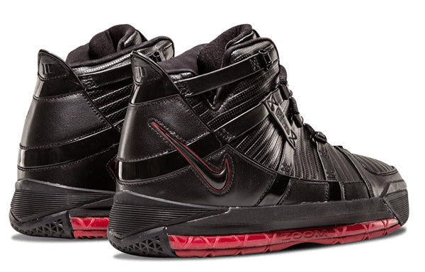 Nike Zoom LeBron 3 'Black Crimson' 312147-004