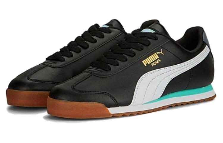 PUMA Roma Basic Plus 'Black White Mint' 369571-45