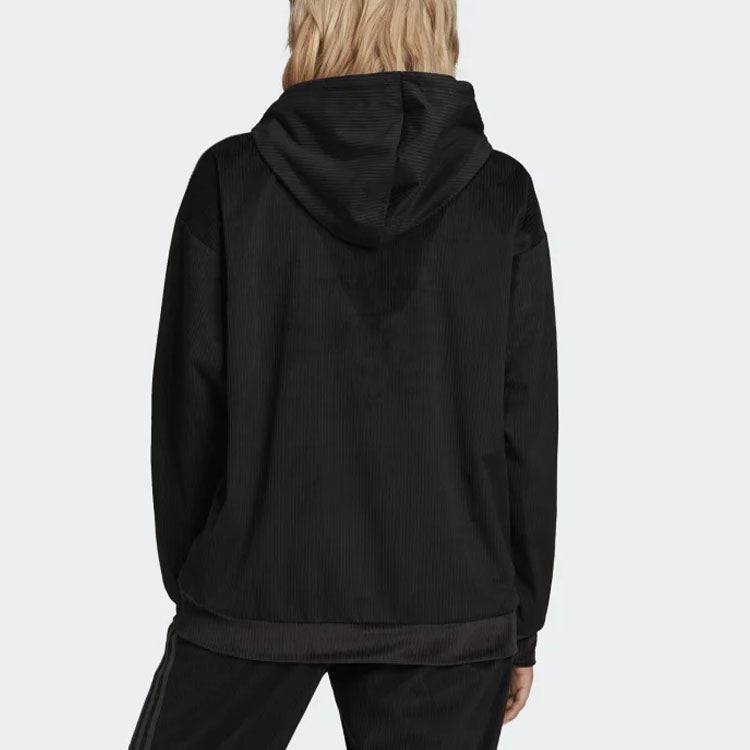 (WMNS) adidas Originals Hoodies 'Black' GU0811