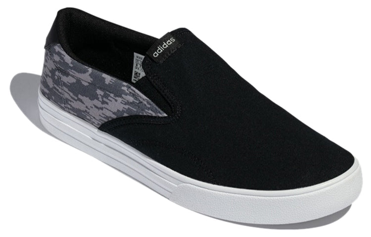 adidas neo Vs Set So Slip on 'Black White' EE7278