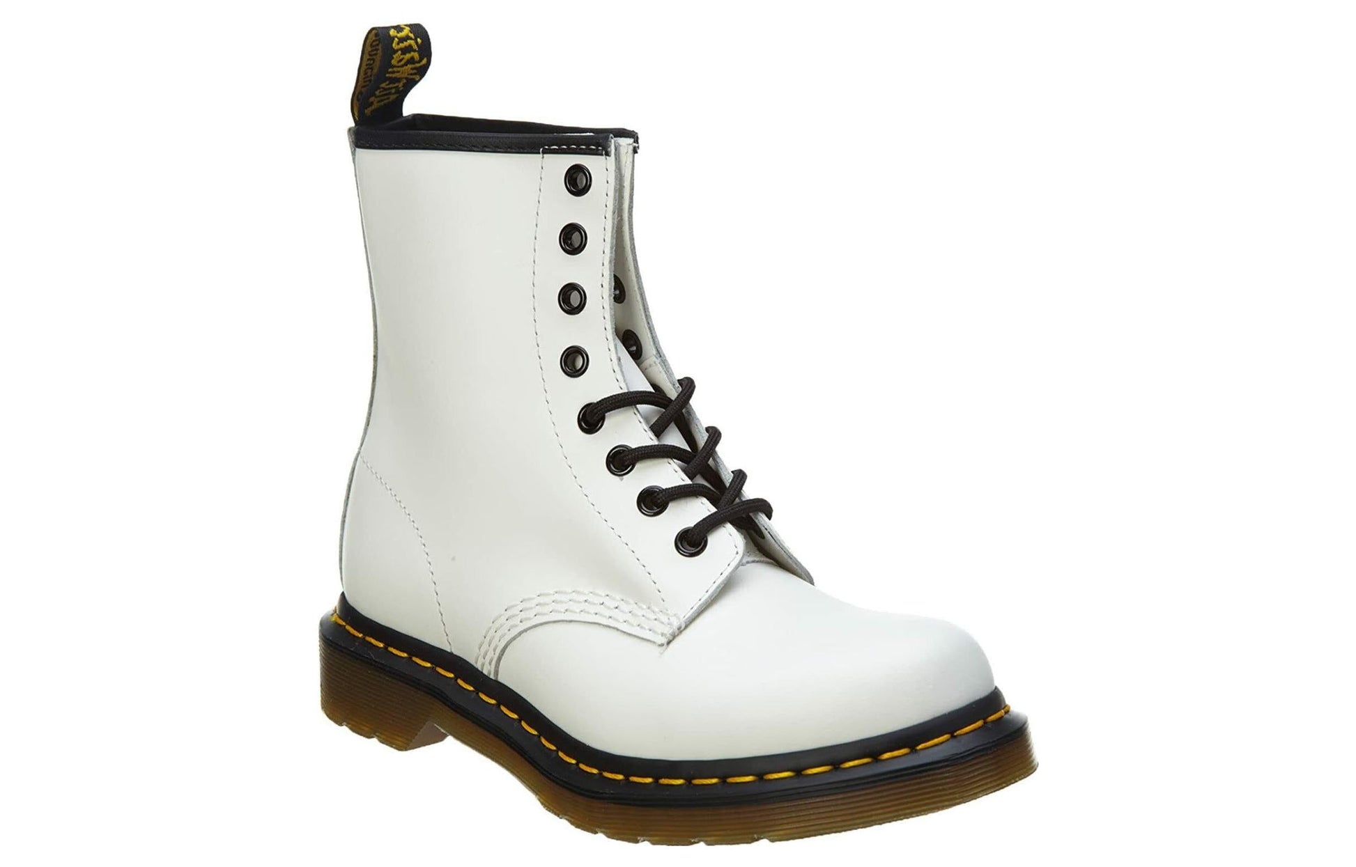 (WMNS) Dr. Martens 1460 Smooth Leather Lace Up Boots 'White' 11821100