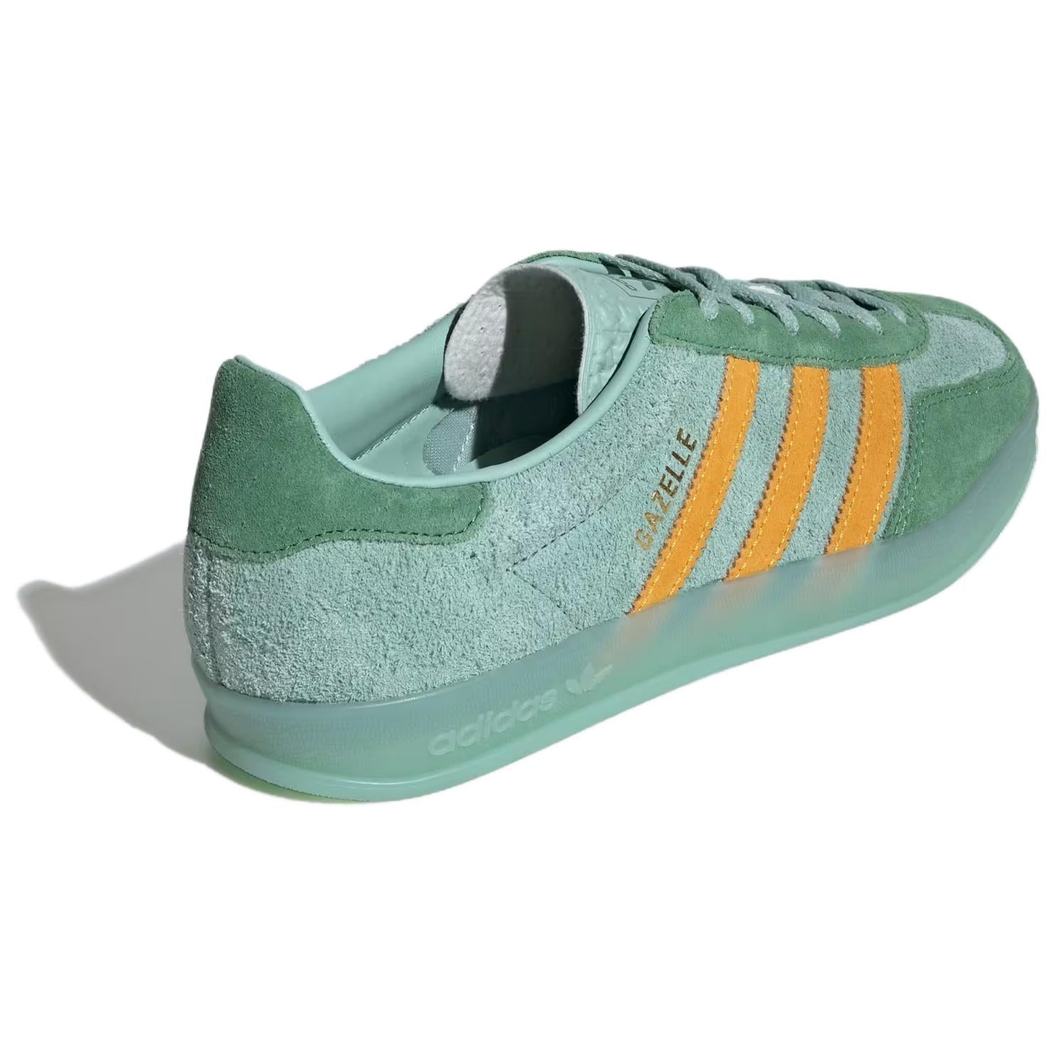(WMNS) adidas GAZELLE INDOOR Shoes 'Green Orange' IG6783
