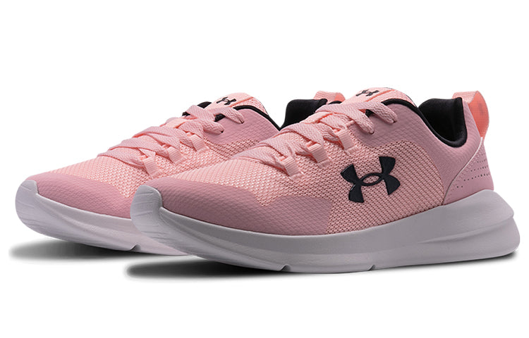 (WMNS) Under Armour Essential Running Shoes Pink 3022955-600