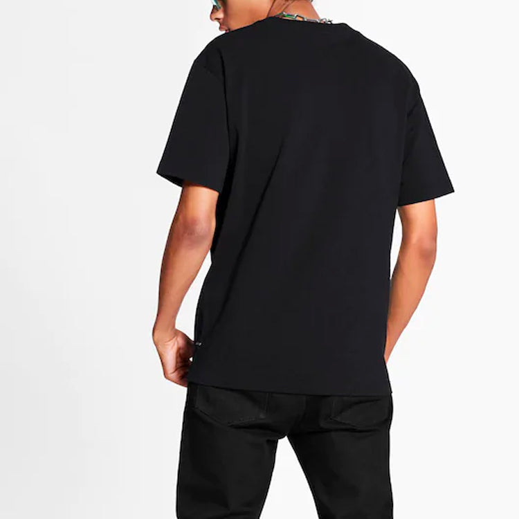 LOUIS VUITTON LV Half Damier Pocket Short Sleeve For Men Black 1A8HBP