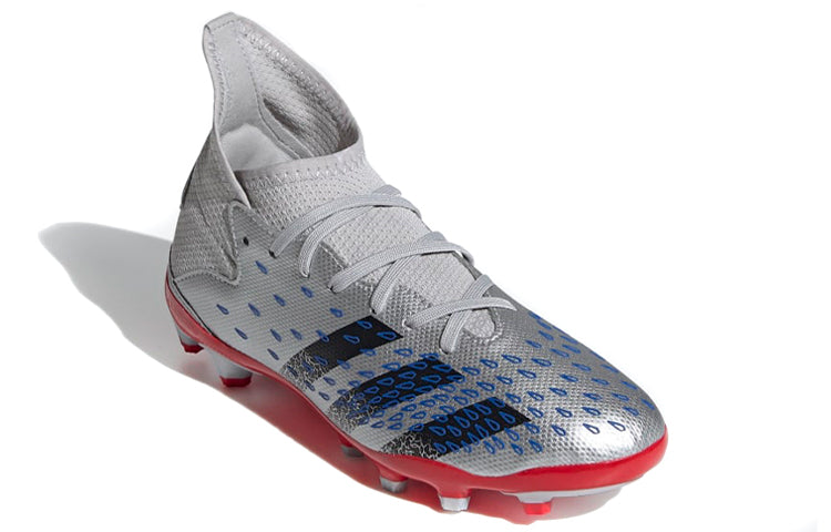 (GS) adidas Predator Freak.3 Multi Ground Boots 'Grey Red' FY7625