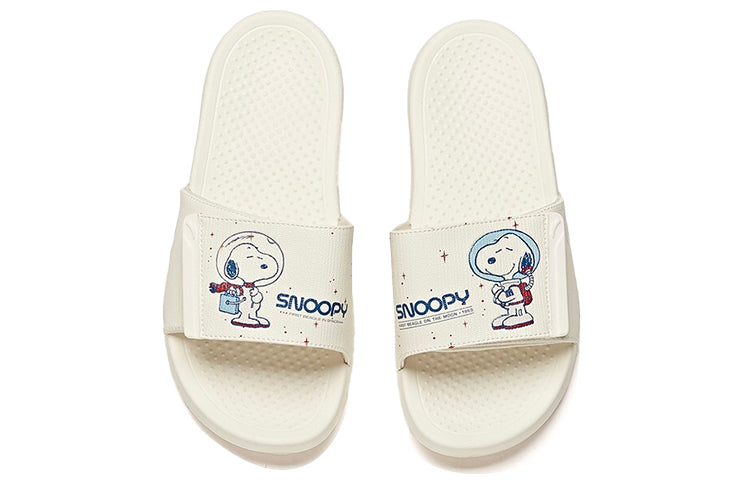 (WMNS) ANTA x Snoopy Slides 'White' 922126993-4