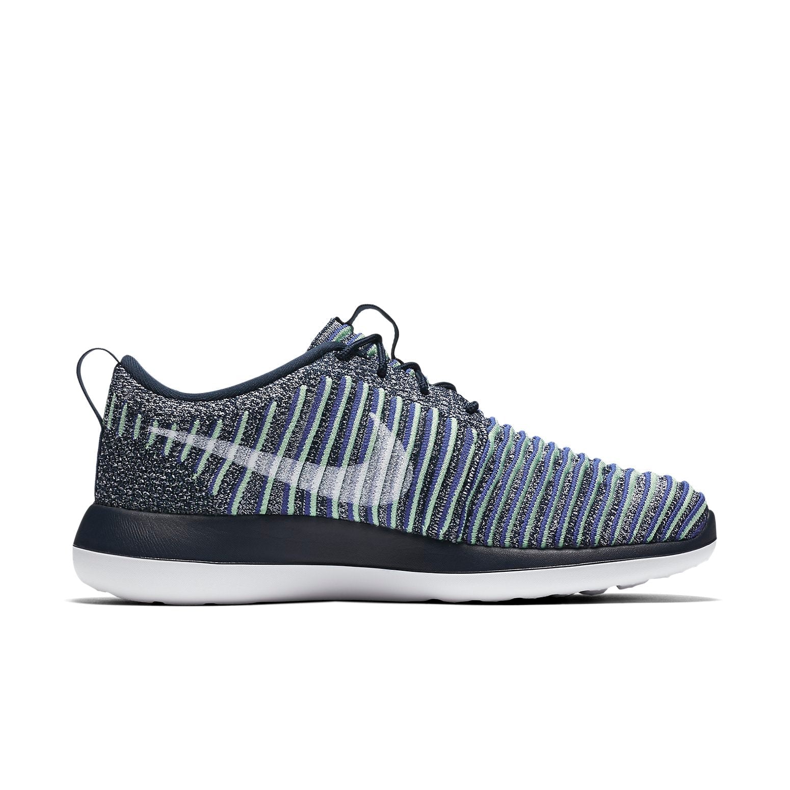 (WMNS) Nike Roshe Two Flyknit 'Collge Navy White-Binary Blue' 844929-401