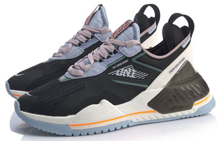 (WMNS) Li-Ning 001 T2000 'Black White' AGLQ002-4