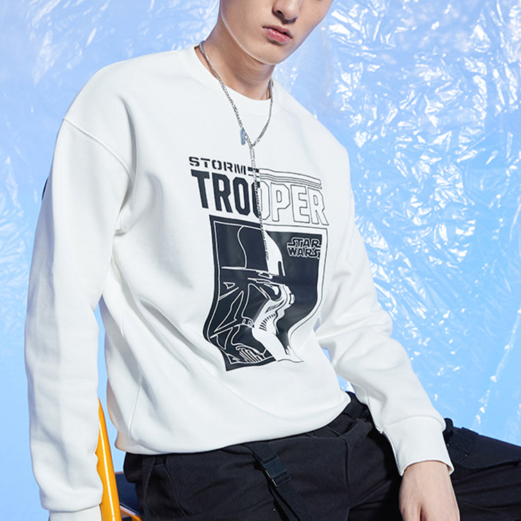 Li-Ning x Star War Series Loose Pullover White AWDQB35-2