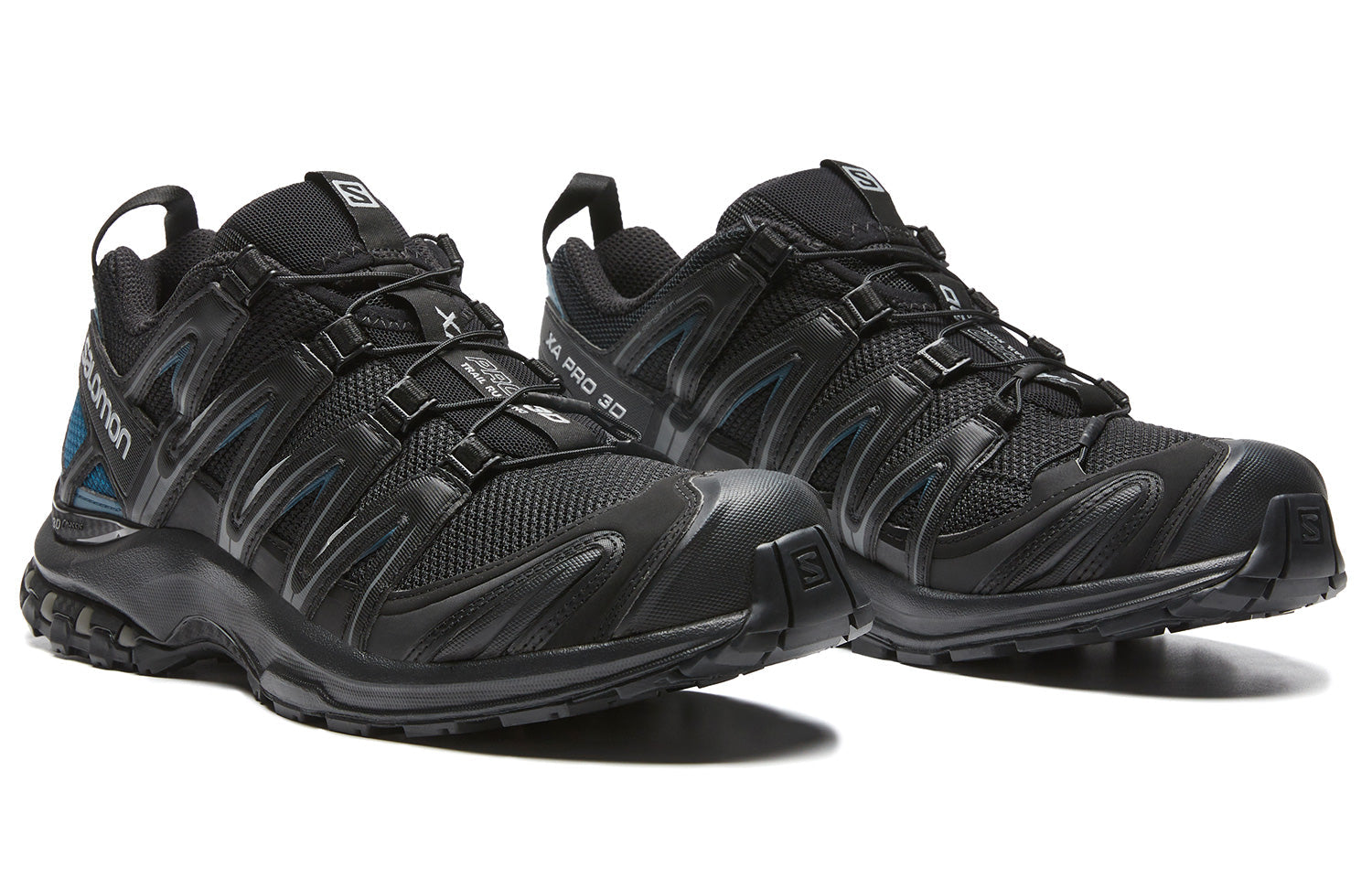 SALOMON XA Pro 3D Trail Running Shoes 'Black Blue' 475423