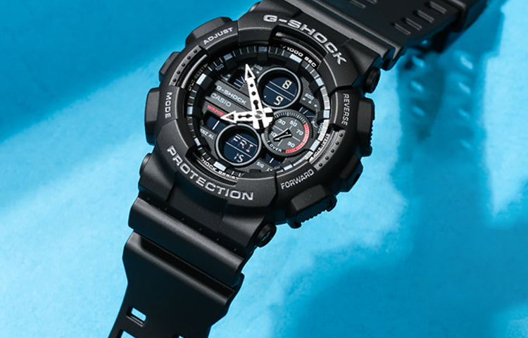 CASIO G-Shock Analog-Digital 'Black' GA-140-1A1PRBS