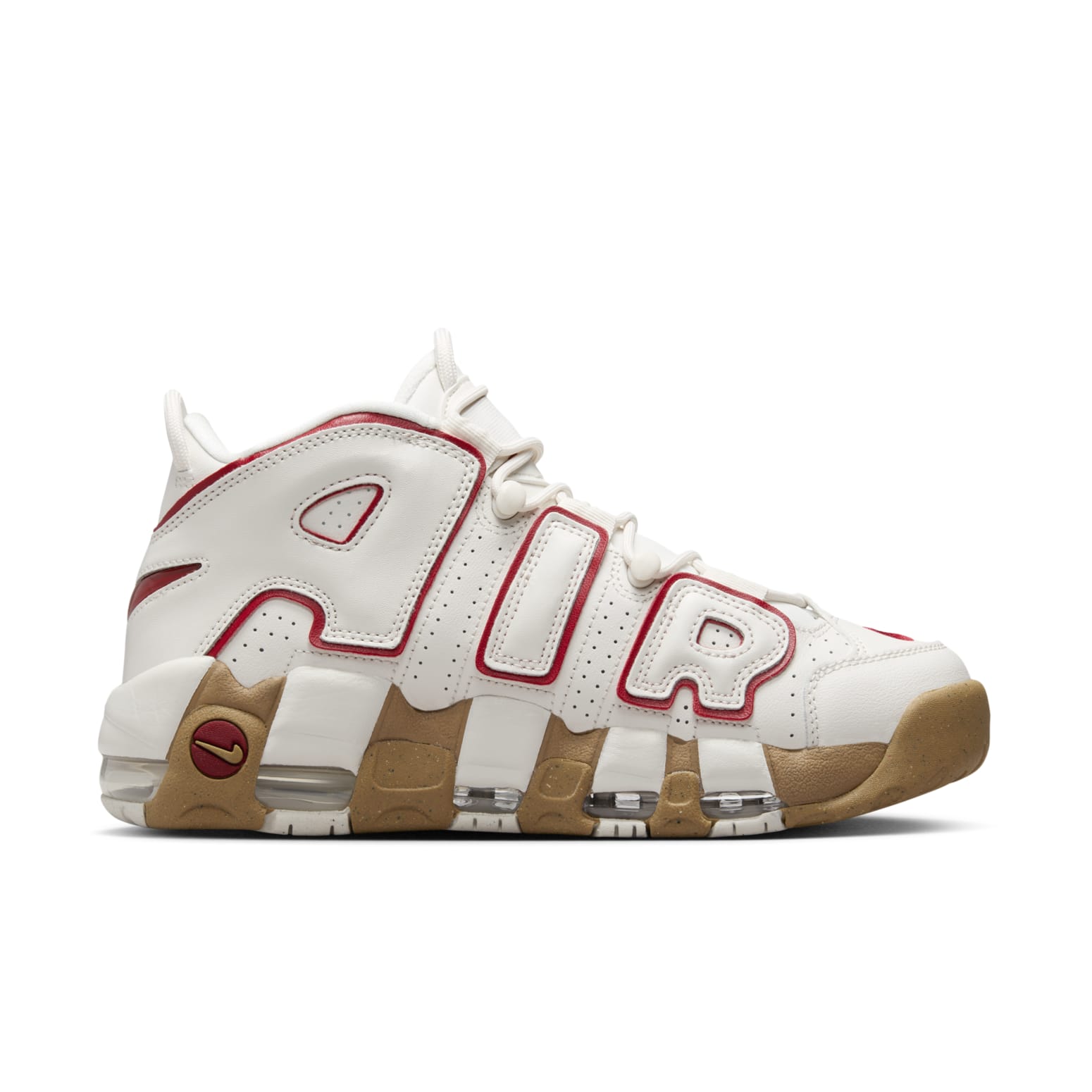 (WMNS) Nike Air More Uptempo 'Phantom Gym Red Gum' DV1137-002
