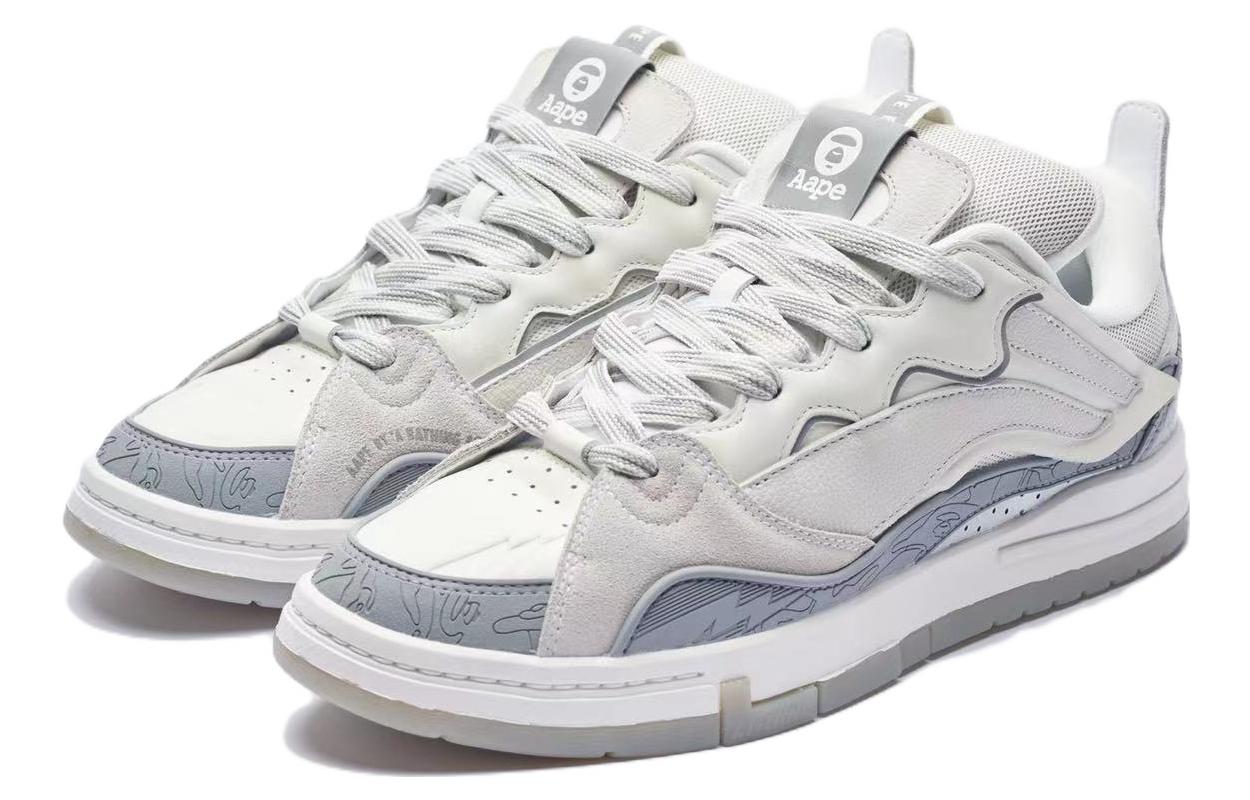 Li-Ning Superwave Golden x AAPE 10TH Anniversary 'White Grey' AECS087-3