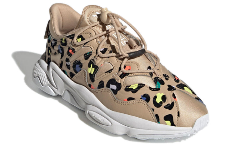 (WMNS) adidas Originals Ozweego Plus 'Brown Black Yellow' H00668