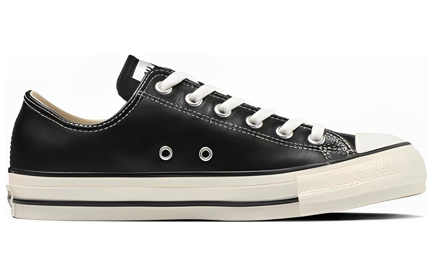 Converse All Star Olive Green Leather Ox 'Black White' 31309190