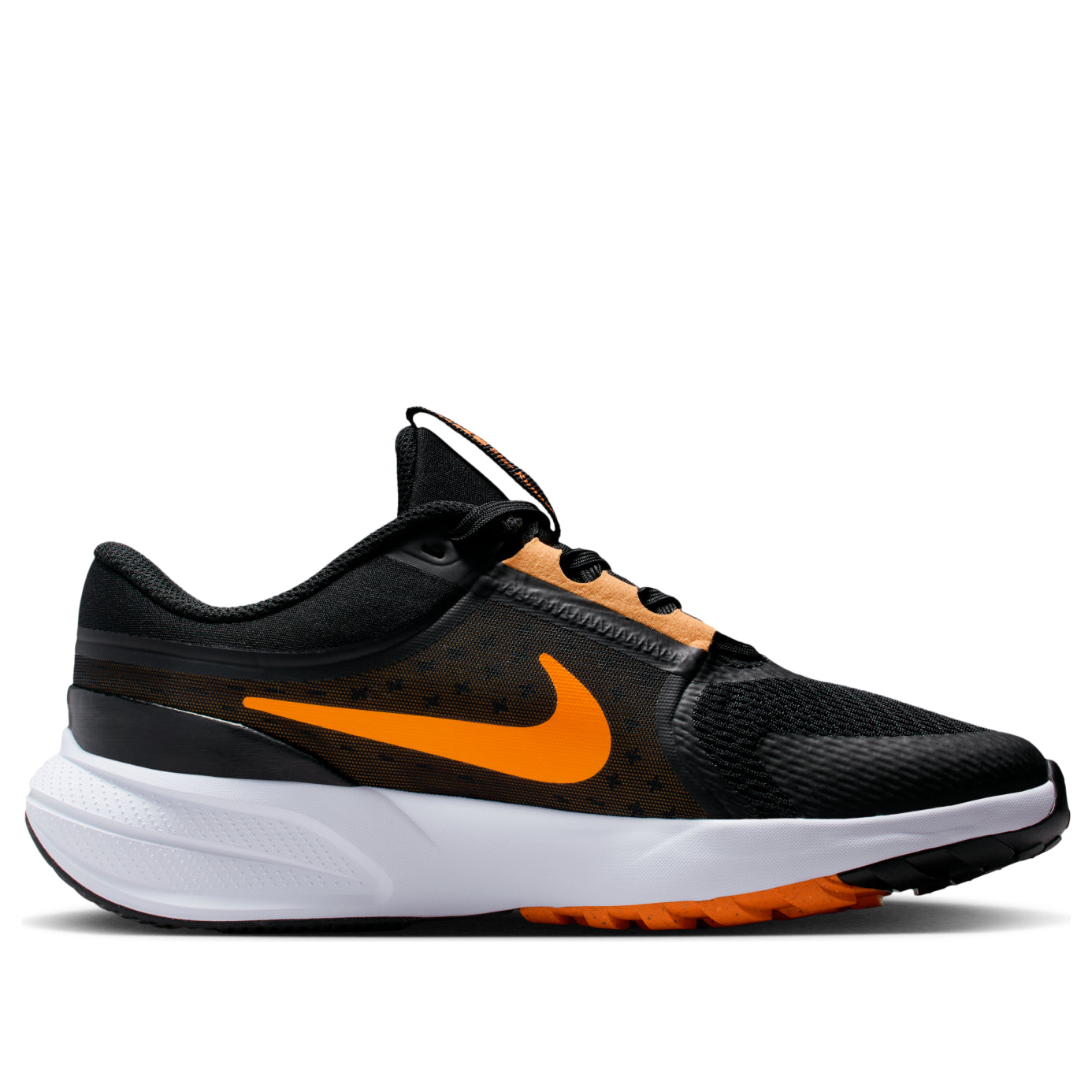 (GS) Nike Star Runner 5 'Black Total Orange' HF7004-006
