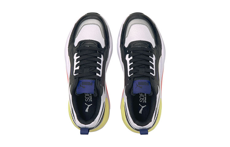 PUMA X-Ray 2 Square Jr Running Shoes Black/White/Yellow 374190-07