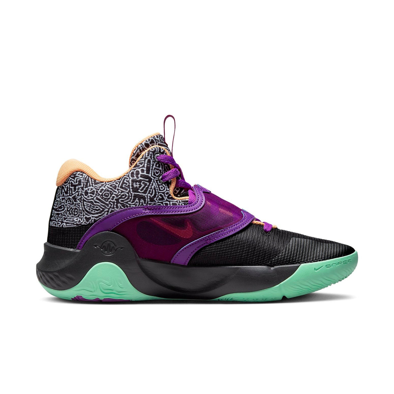 Nike KD Trey 5 X 'Black Purple' DD9538-013