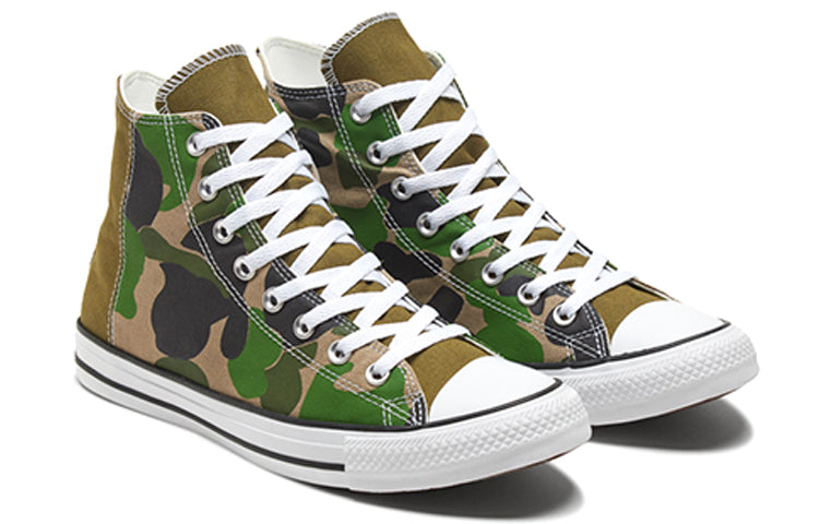 Converse Chuck Taylor All Star Hi 'Half Green Camo' 168907C