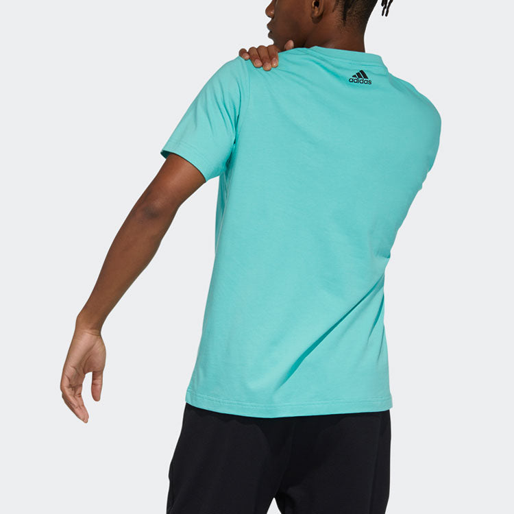 adidas Fi Tee Sub Bos 3D Logo Printing Round Neck Short Sleeve Green GP0967