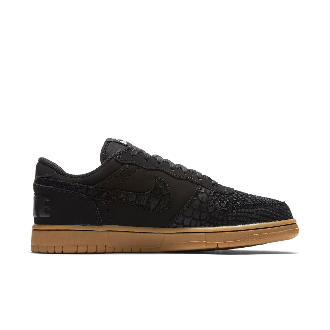 Big Nike Low Lux 'Black Snakeskin Gum' 854166-002
