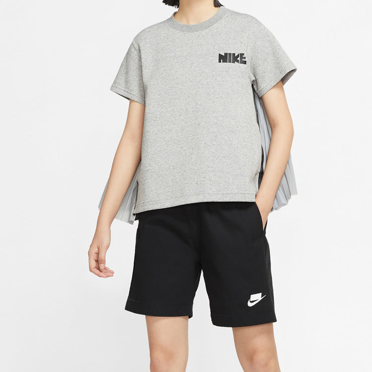(WMNS) Nike Sportswear Woven Shorts Black CZ1428-010
