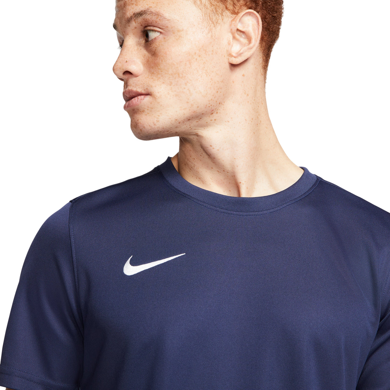 Men's Nike Dri-FIT Logo Printing Round Neck Pullover Short Sleeve Us Edition T-Shirt BV6708-410
