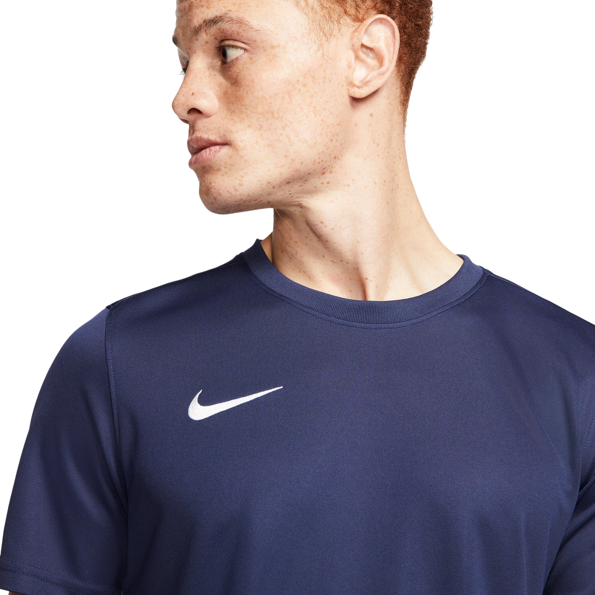 Men's Nike Dri-FIT Logo Printing Round Neck Pullover Short Sleeve Us Edition T-Shirt BV6708-410