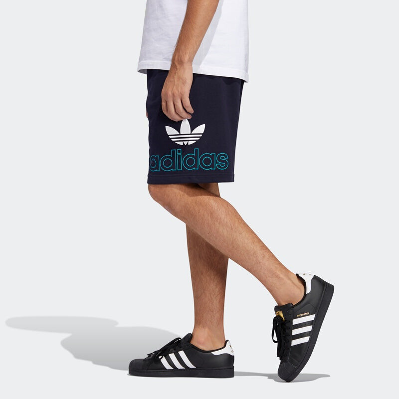 adidas originals Pre Game Short Loose Running Sports Shorts Blue FM1512