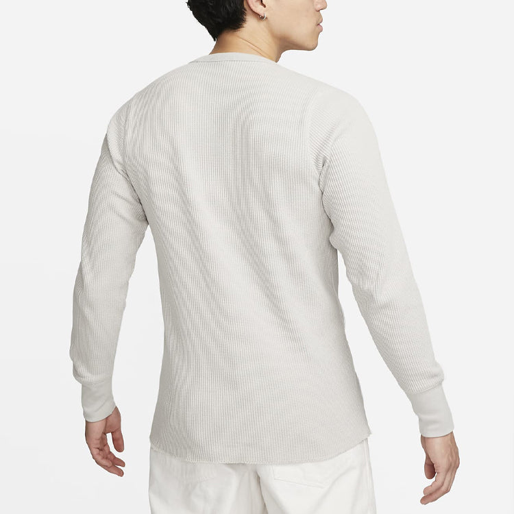 Nike Long Sleeve Top Life Heavyweight 'Grey' DX0895-012