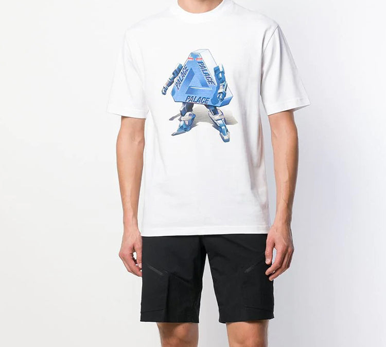 PALACE Unisex Tokyo Store Opening Tri-Ferg Printing White P15TS214