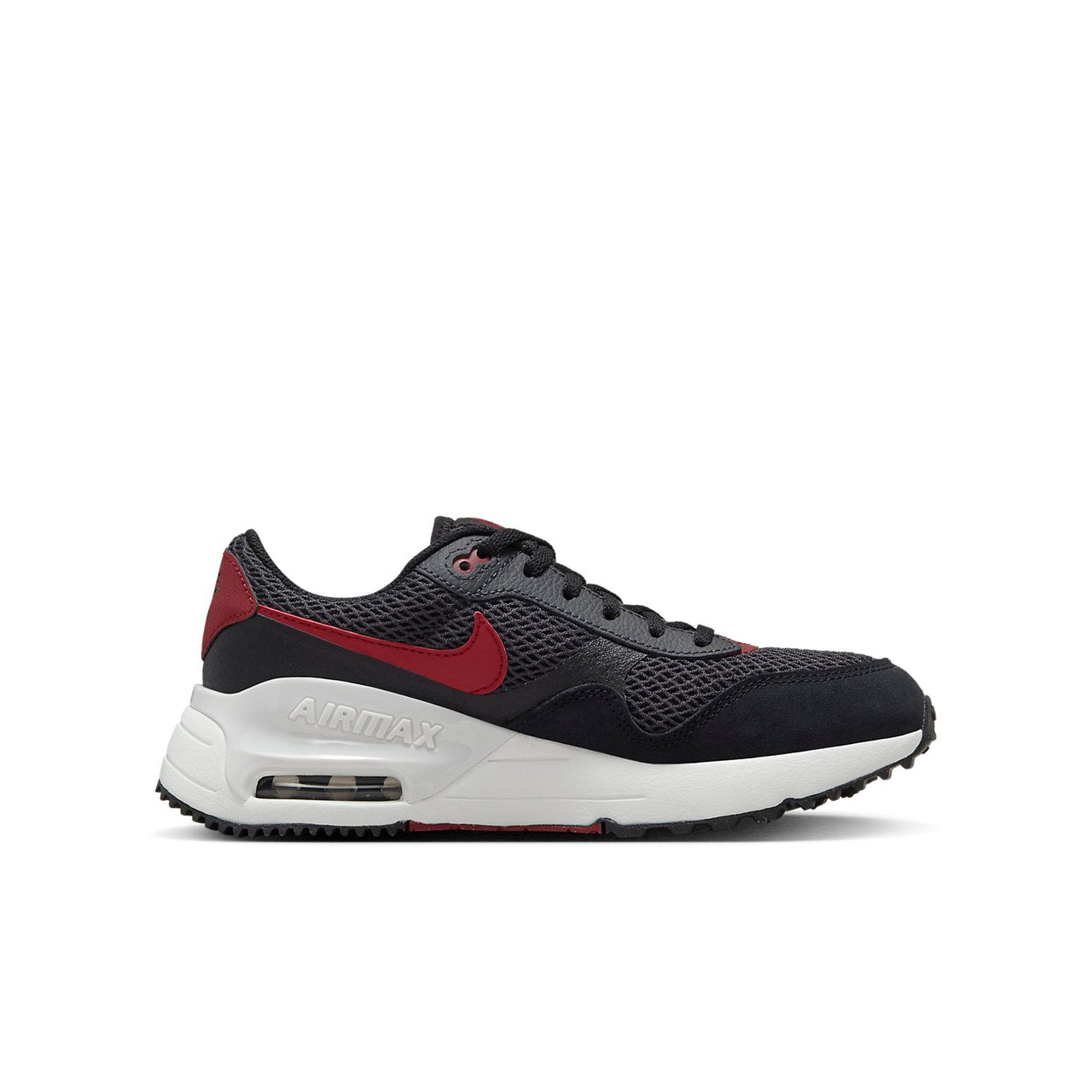 (GS) Nike Air Max SYSTM 'Black Team Red' DQ0284-003