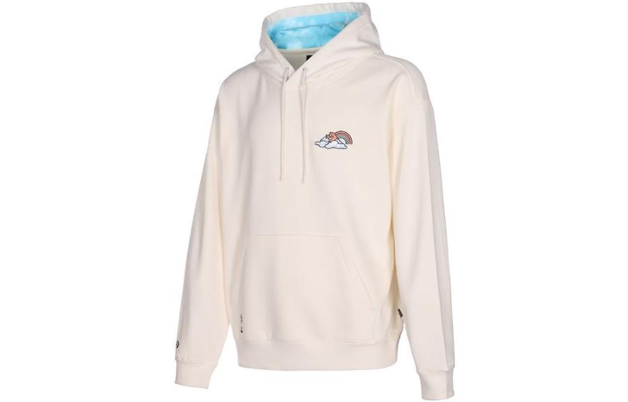 Converse Rainbow Cloud Graphic Hoodie Asia Sizing 'Egret' 10025518-A01
