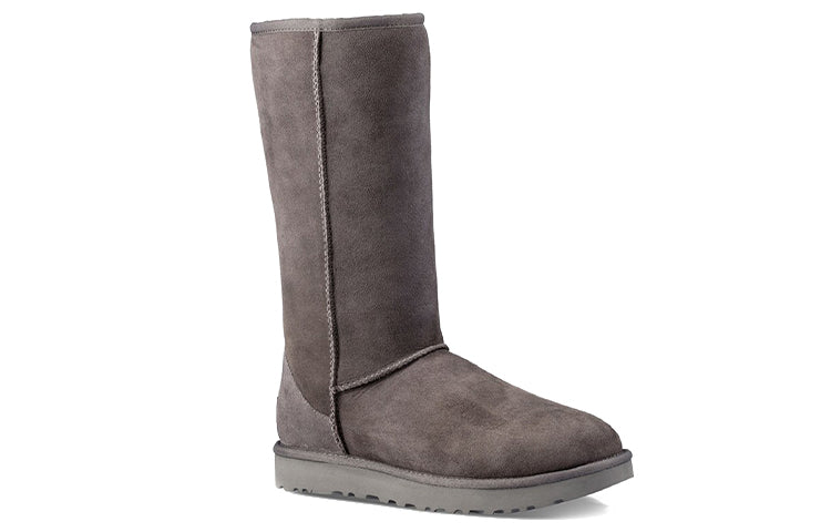 (WMNS) UGG Classic Tall II Fleece Lined Gray 1016224-GREY