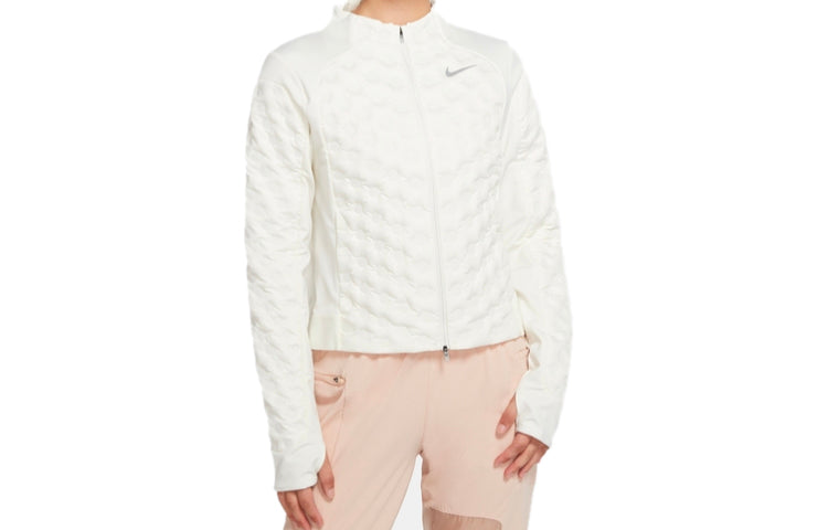 (WMNS) Nike Aeroloft Running Breathable Casual Sports Sail White Jacket CZ1544-133